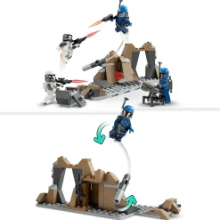 Lego-Star Wars Pack De Combate Emboscada Em Mandalore