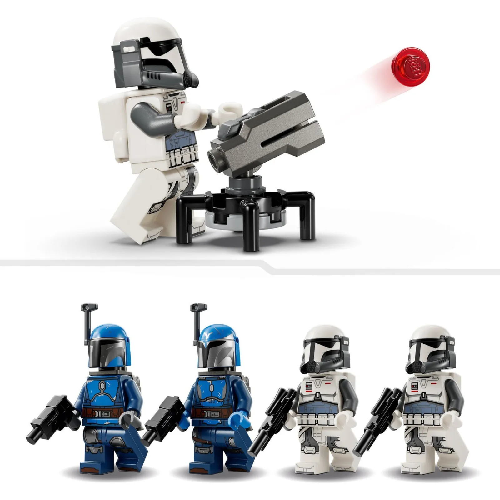 Lego-Star Wars Pack De Combate Emboscada Em Mandalore