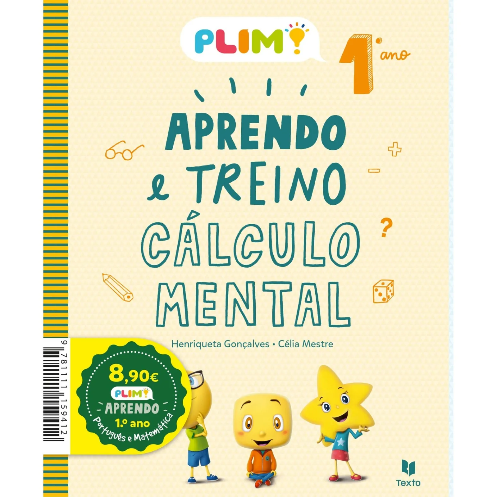 Texto Editores PACK PLIM! Cálculo e Leitura 1º Ano