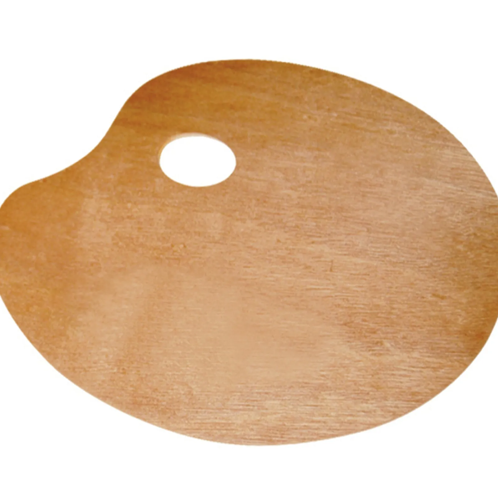 Liderpapel Paleta Madeira Lidercolor Oval Para Esquerdinos