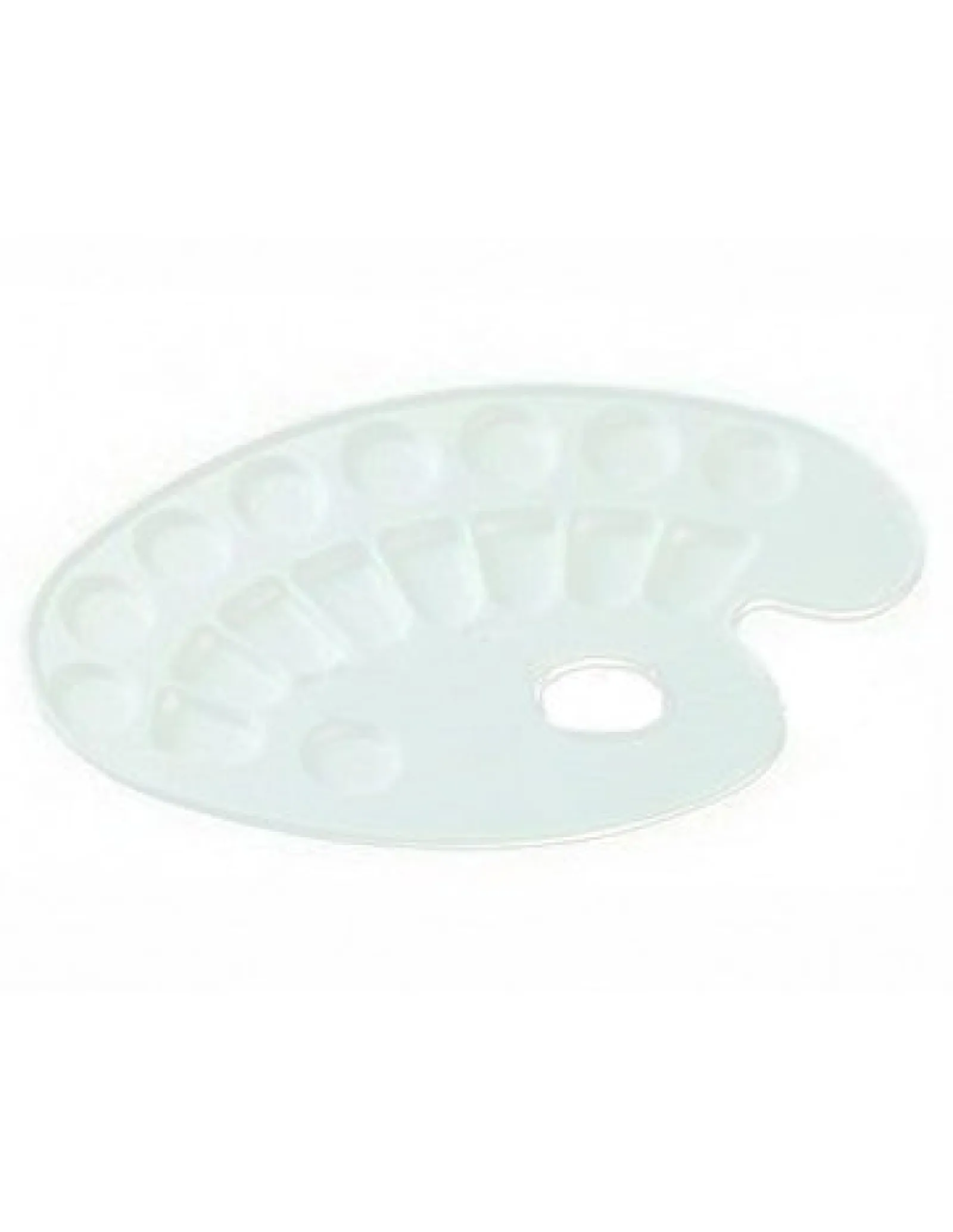 New Talens Paleta Plástico Oval 24.5 x 15 Art Creation