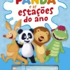 Porto Editora Panda e as Estações do Ano - Livro de Pintar com Caneta de Água