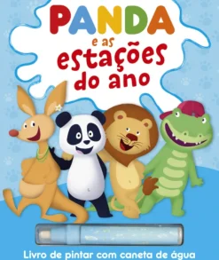 Porto Editora Panda e as Estações do Ano - Livro de Pintar com Caneta de Água