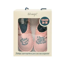 Discount Mr. Wonderful Pantufas T36-38 - Mãe, És A Mais Bela