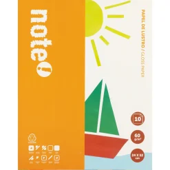 Note! Papel de Lustro 24 x 32cm 10 Folhas
