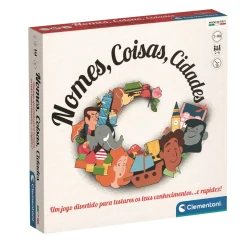 Clementoni Party Games - Nomes, Coisas, Cidades