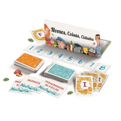 Clementoni Party Games - Nomes, Coisas, Cidades