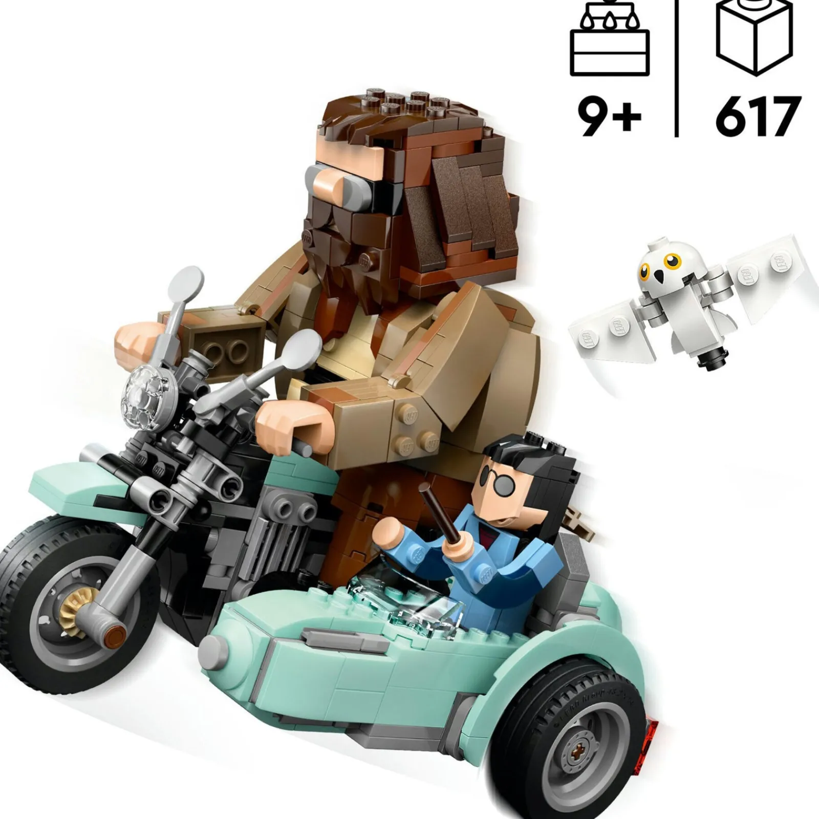 Outlet Lego - H.Potter Passeio De Mota De Hagrid E Harry Lego