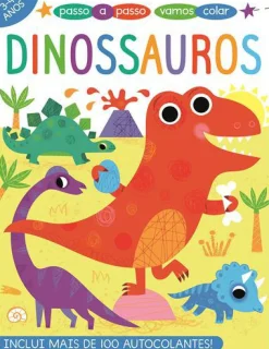 Joybooks Passo a Passo, Vamos Colar: Dinossauros de Emma Smith