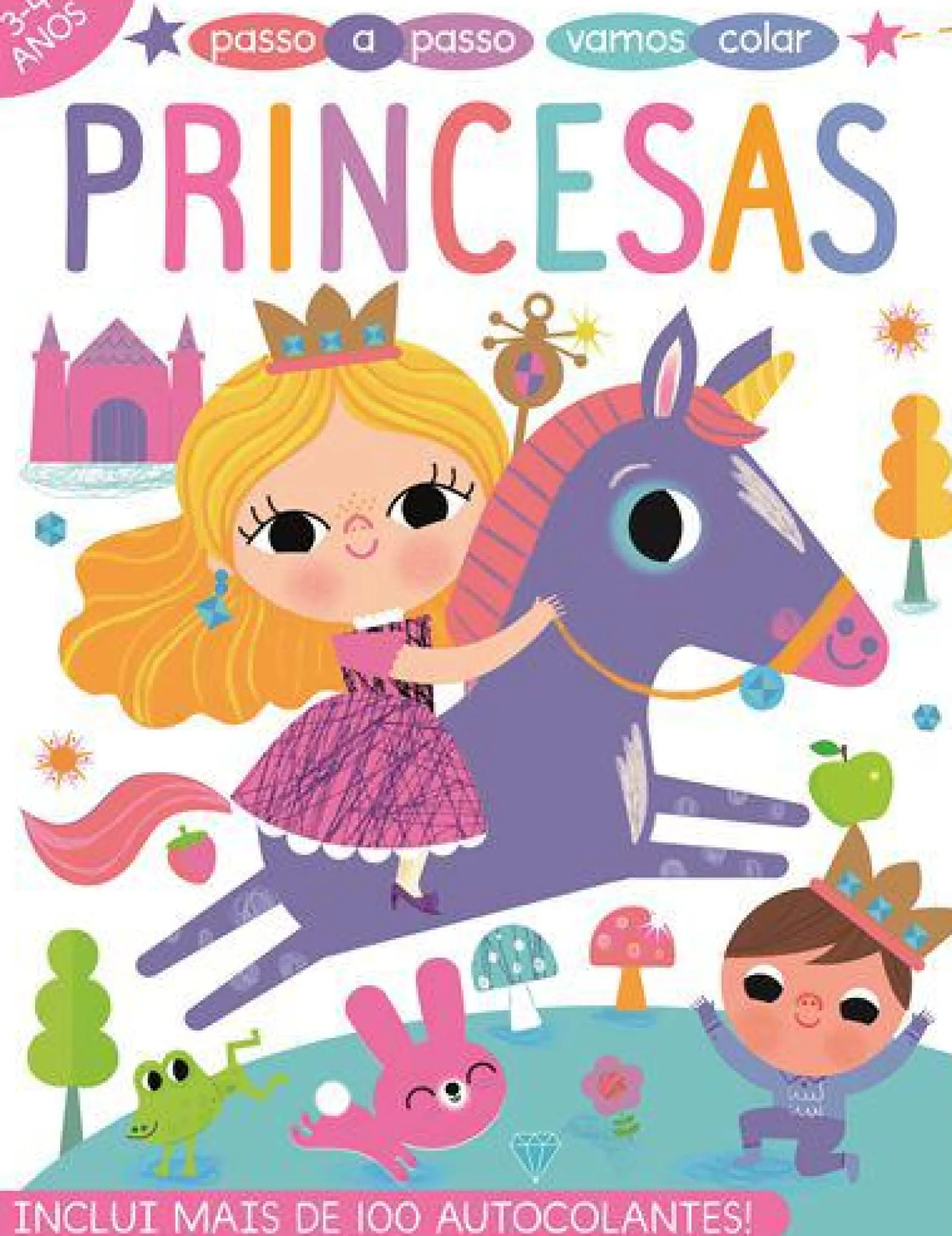Joybooks Passo a Passo, Vamos Colar: Princesas de Emma Smith