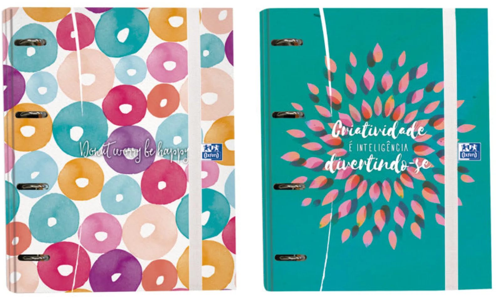 Oxford Pasta A4 Lombada Estreita com 100 Folhas &Me (artigo sortido)