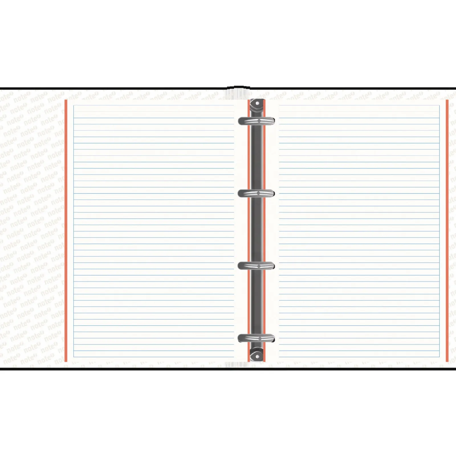 Hot Note! Pasta Arquivo A4 Com Recarga 100 Folhas 100G