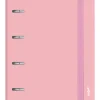 New Note! Pasta Arquivo A4 Com Recarga 100 Folhas 100G Pastel Note