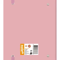 New Note! Pasta Arquivo A4 Com Recarga 100 Folhas 100G Pastel Note