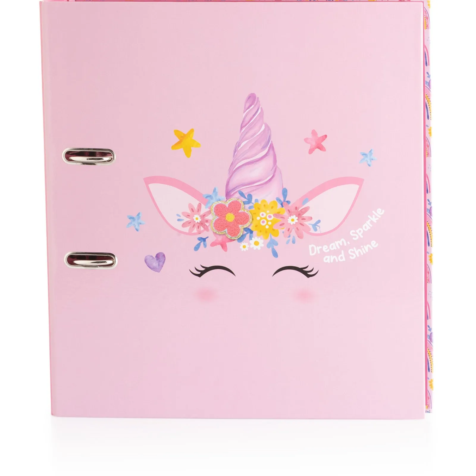 Note! Pasta Arquivo A4 Lilás Unicorn