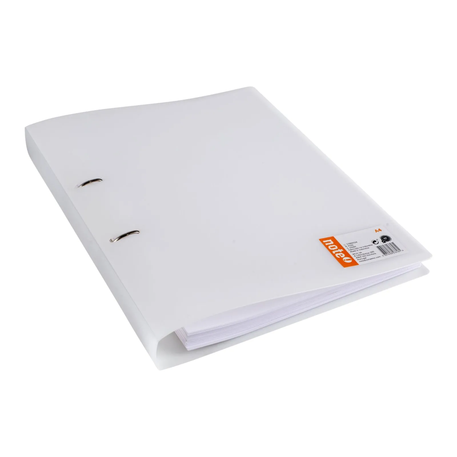 New Note! Pasta de Arquivo A4 Lombada Estreita (várias cores)