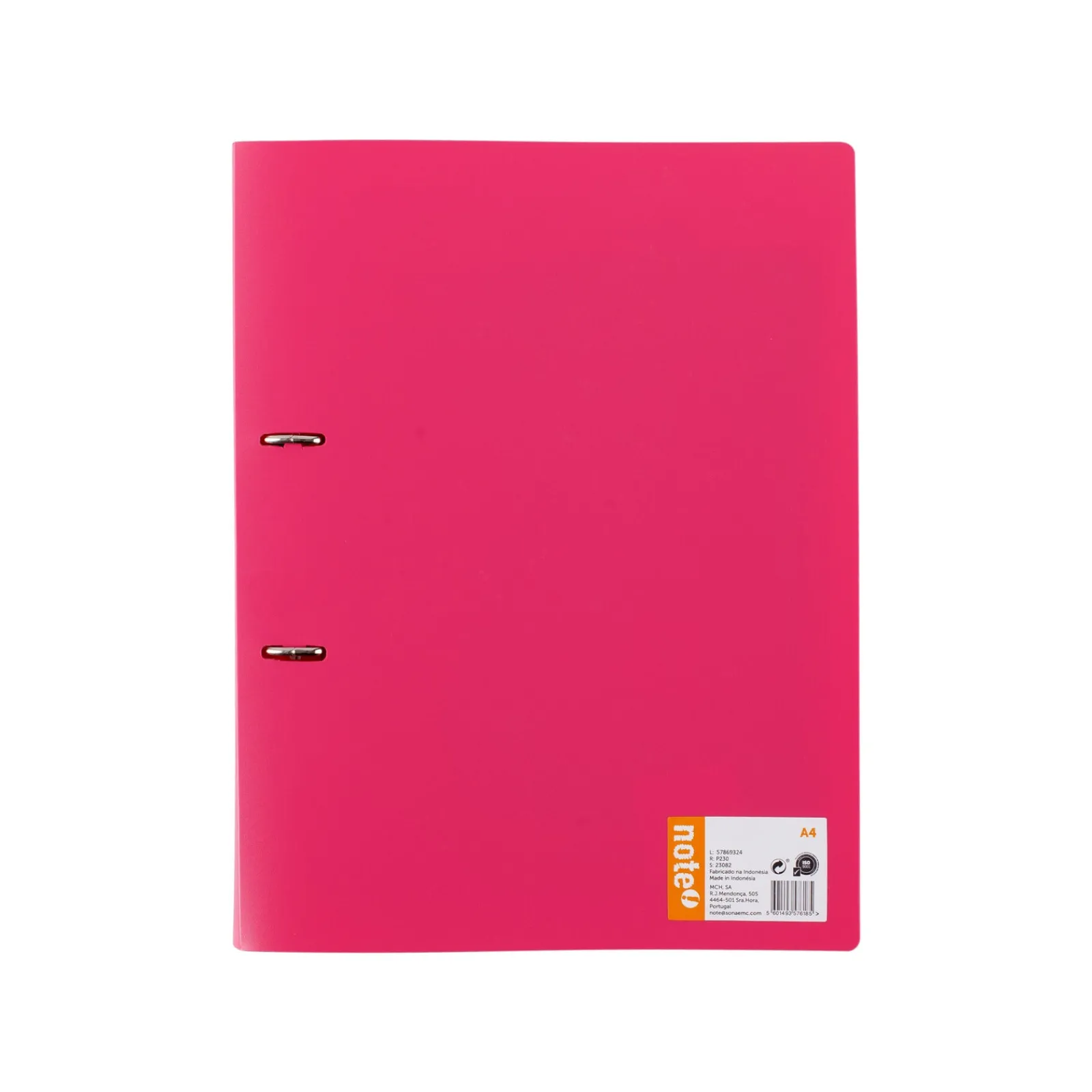 New Note! Pasta de Arquivo A4 Lombada Estreita (várias cores)