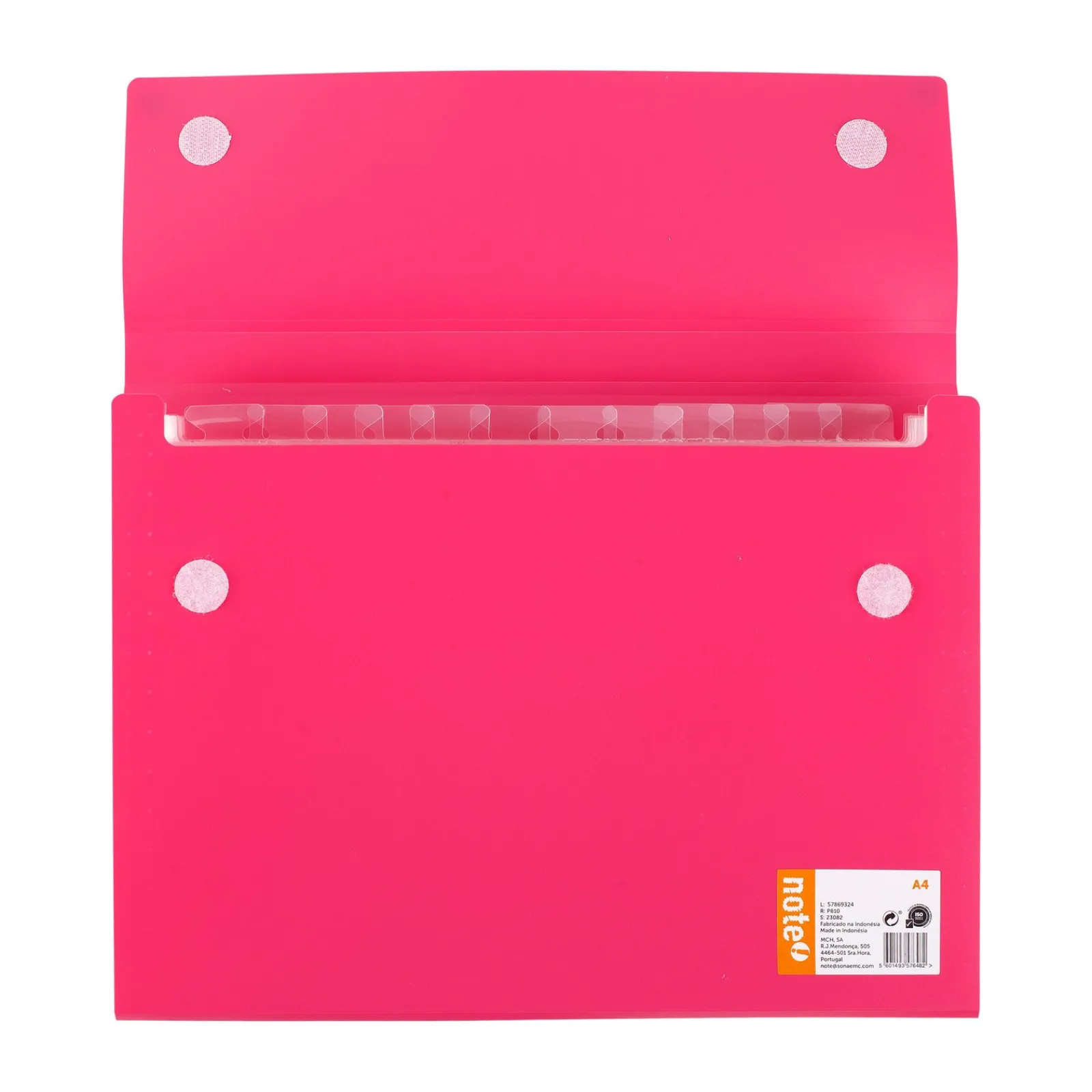 Note! Pasta Fole com 12 Divisórias (artigo sortido)