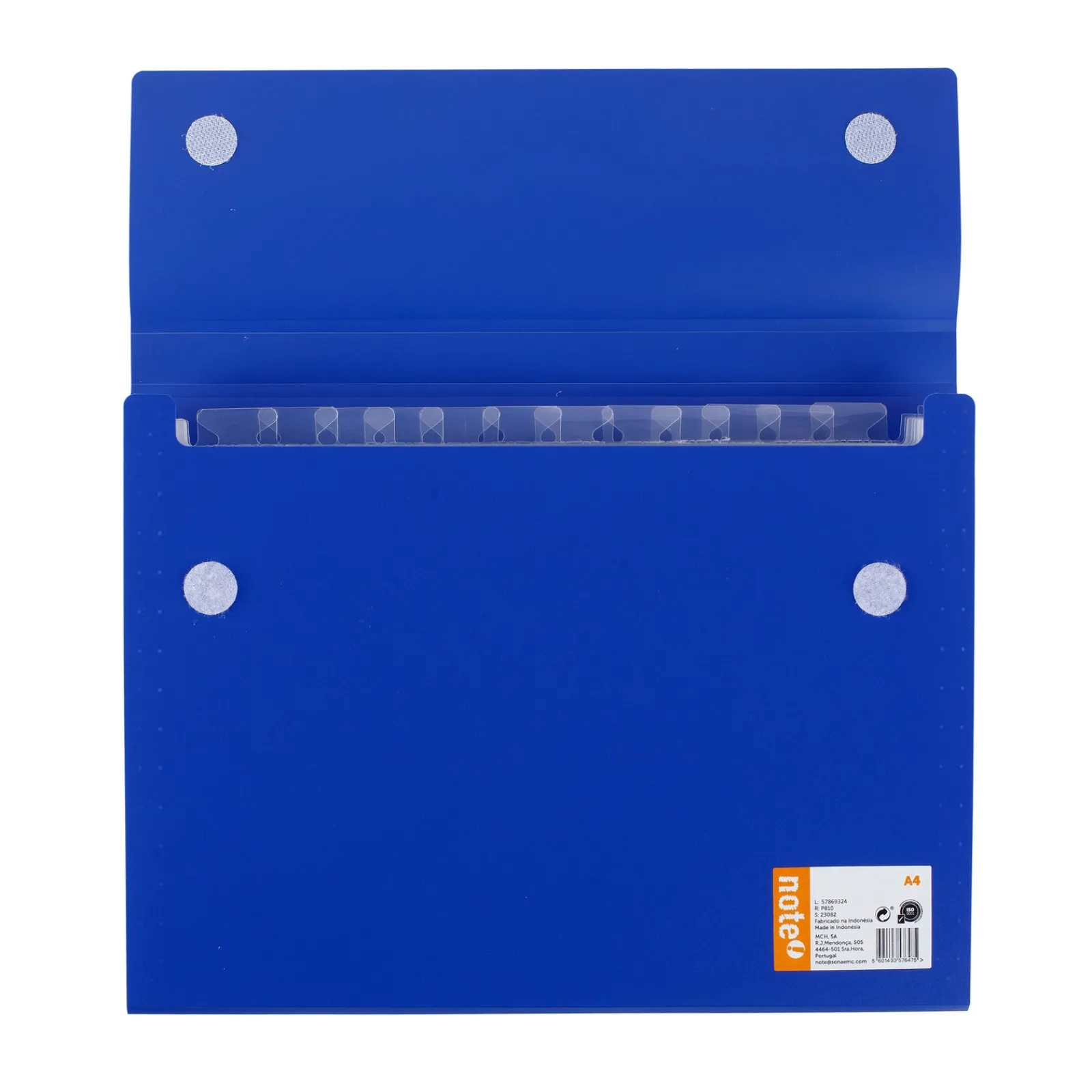 Note! Pasta Fole com 12 Divisórias (artigo sortido)