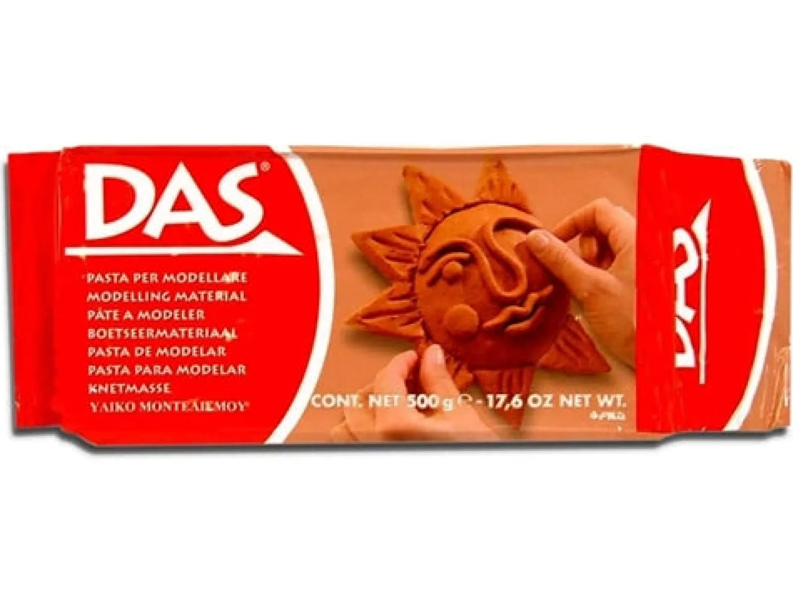 Das Pasta Modelar Terracota 500g