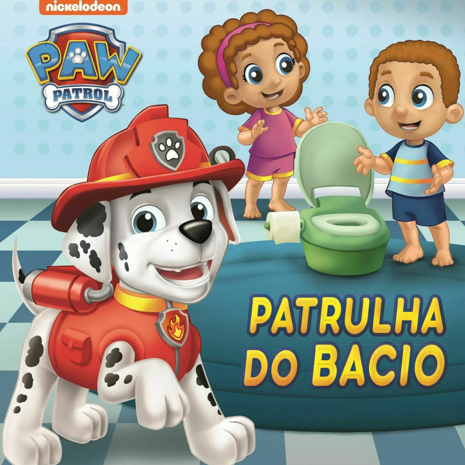 Nuvem De Letras Patrulha do Bacio de Nickelodeon