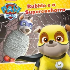Nuvem De Letras Patrulha Pata - Rubble e o Supercachorro de Nickelodeon