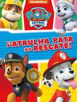 Nuvem De Letras Patrulha Pata ao Resgate! de Nickelodeon - Livro de Atividades