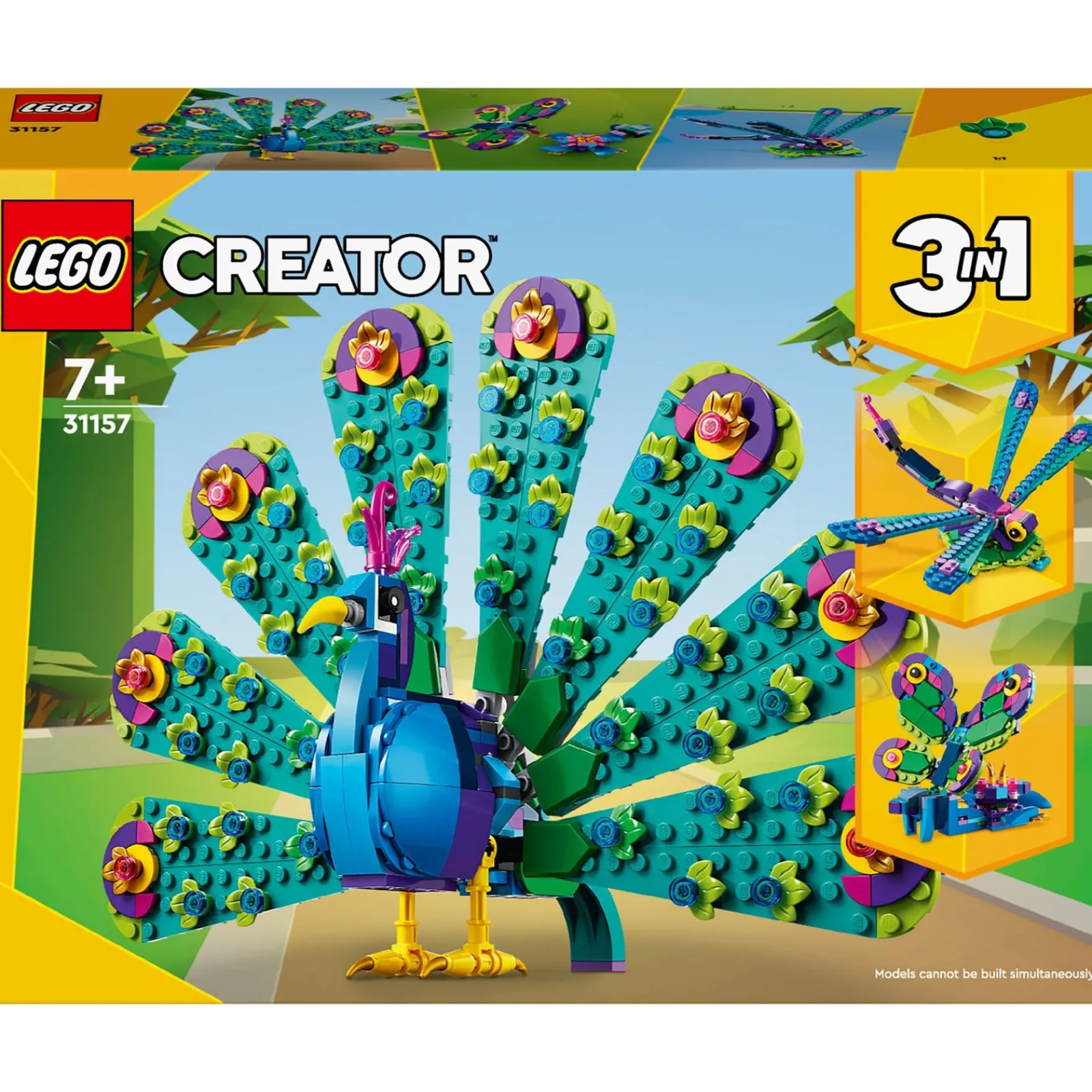 Lego-Creator Pavão Exótico