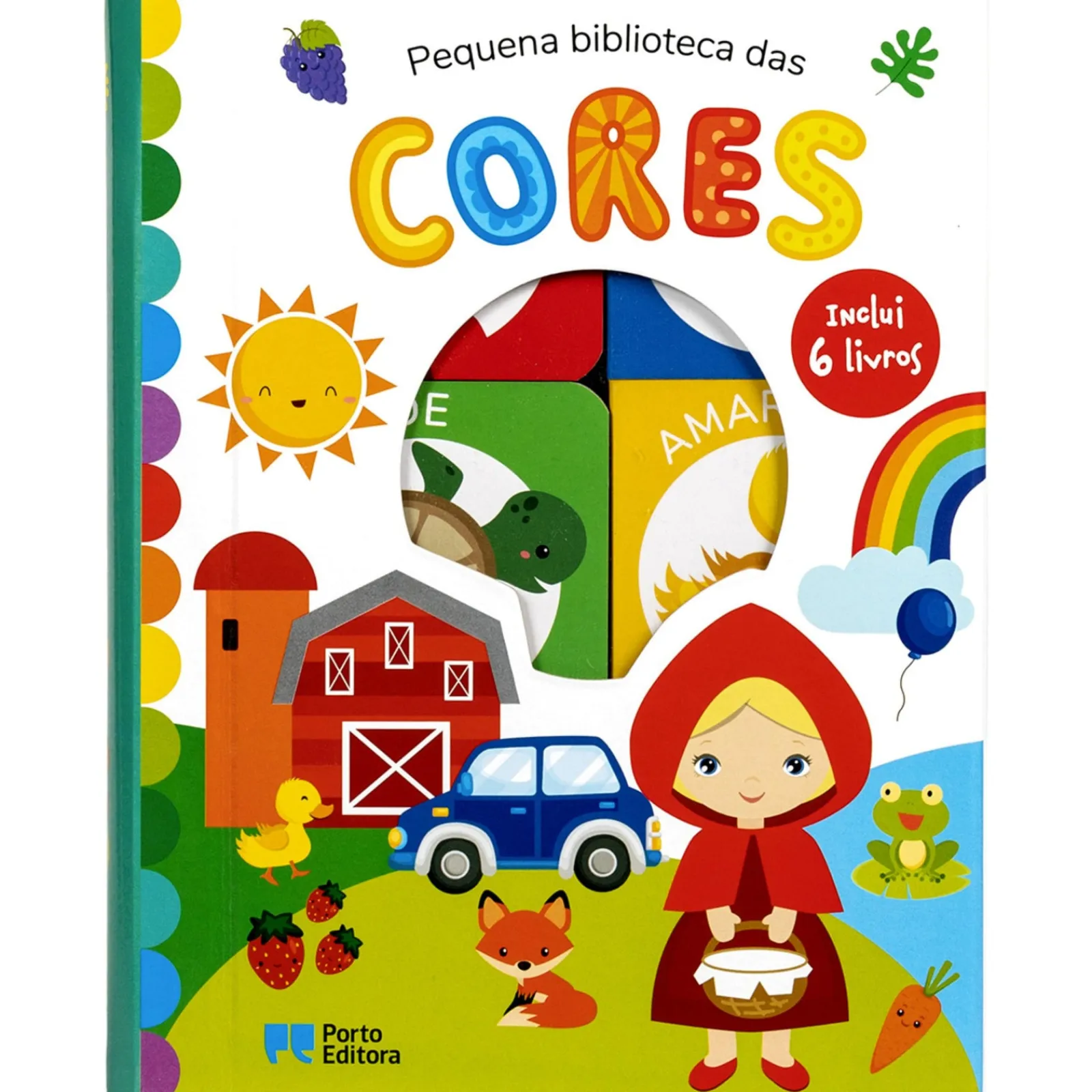 Clearance Porto Editora Pequena Biblioteca das Cores - Inclui 6 Livros