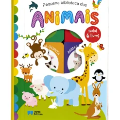 Porto Editora Pequena Biblioteca dos Animais - Inclui 6 Livros