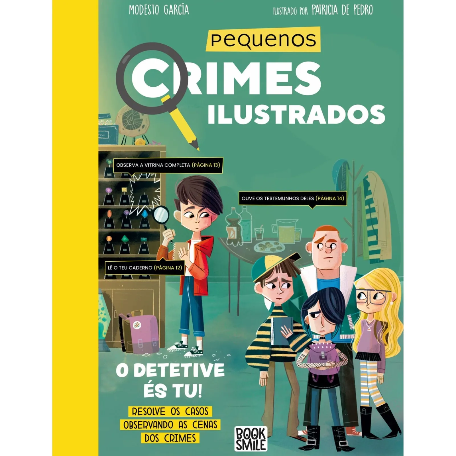 Booksmile Pequenos Crimes Ilustrados de Modesto García