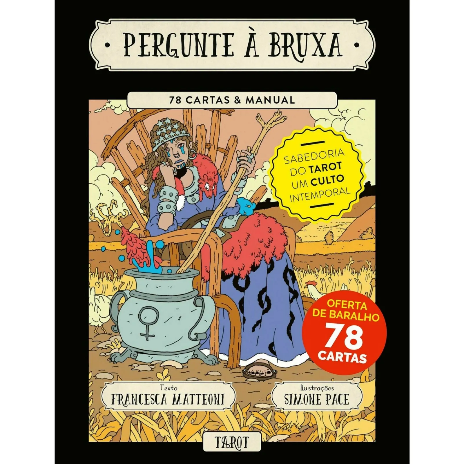 Planeta Pergunte à Bruxa - 78 Cartas e Manual de Francesca Matteoni