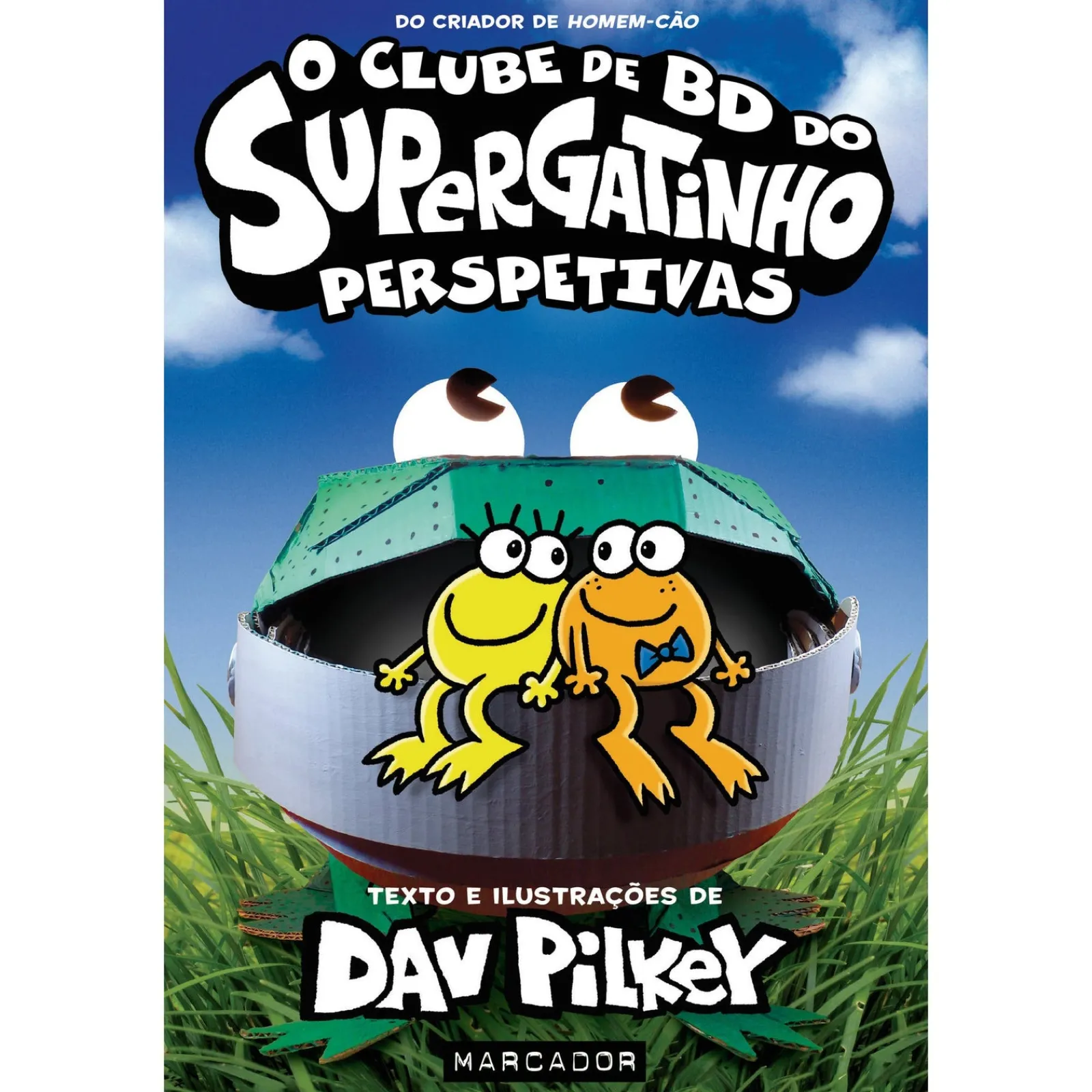 Marcador Perspetivas - o Clube de BD do Supergatinho 2 de Dav Pilkey - Infantis e Juvenis