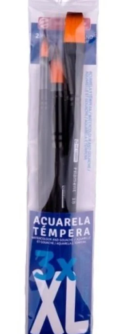 Talens Pincéis XL Aguarela/Témpera 3 unidades