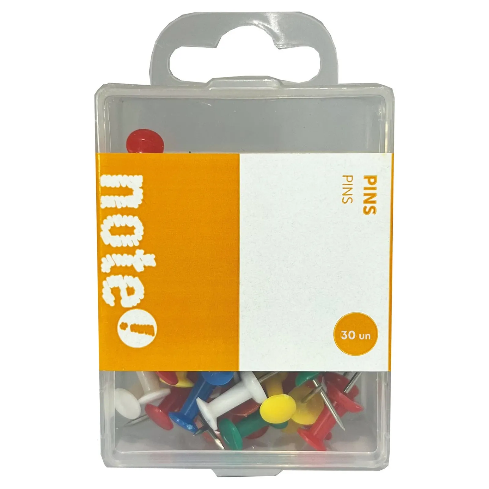 Note! Pins Coloridos 30 unidades