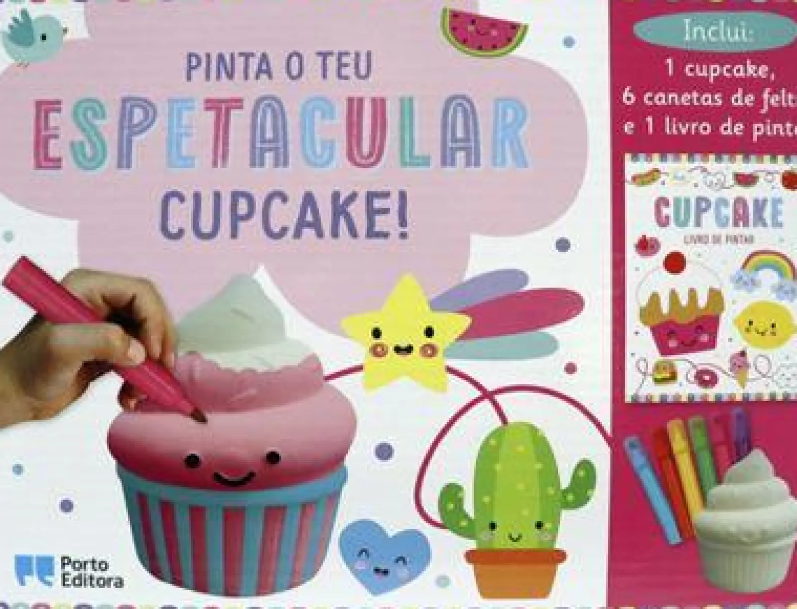 Porto Editora Pinta o Teu Espetacular Cupcake!