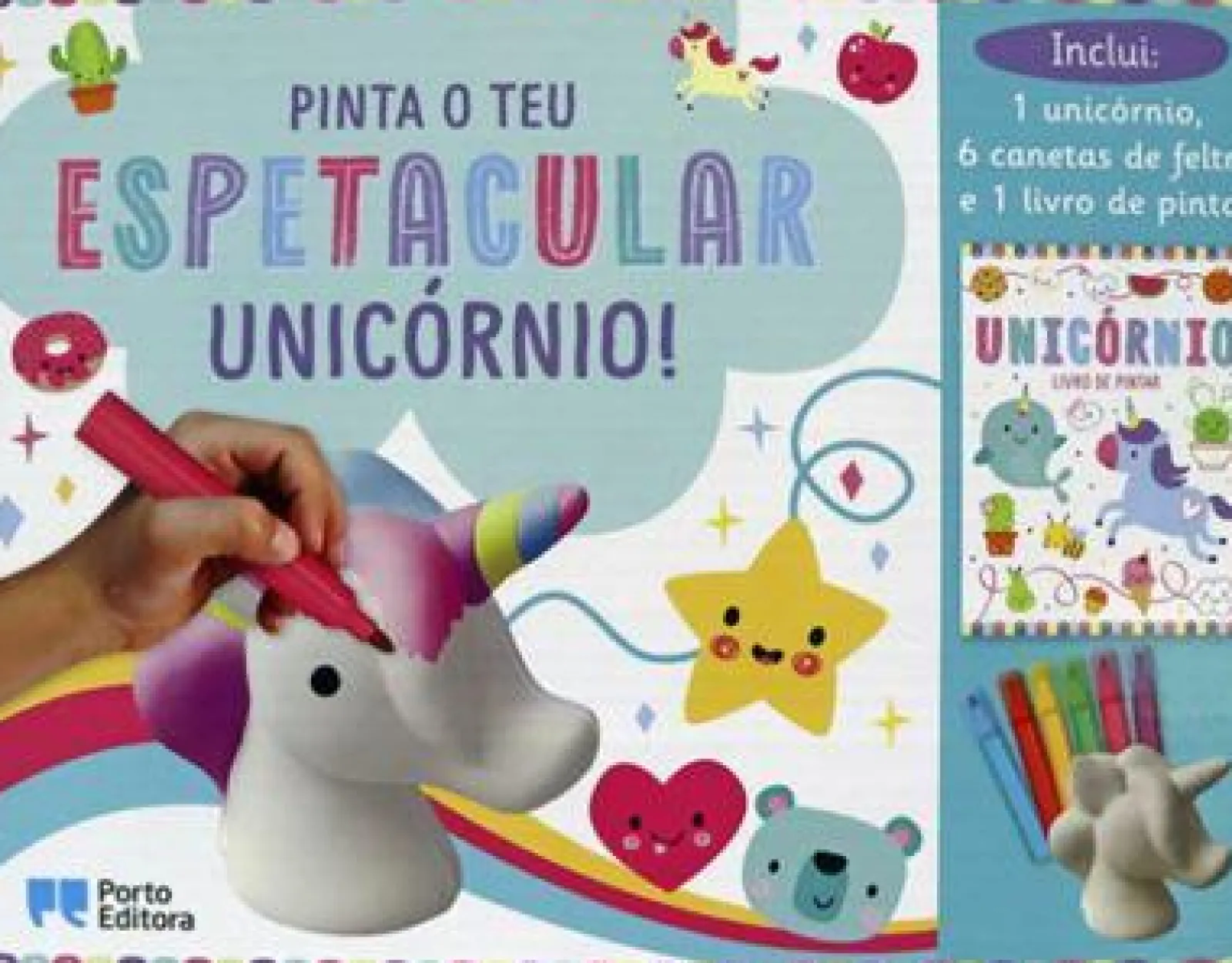 Porto Editora Pinta o Teu Espetacular Unicórnio!