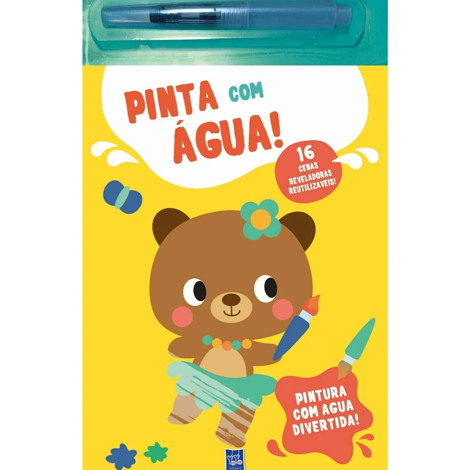 Yoyo Pintar com Água - Ursa de BOOKS