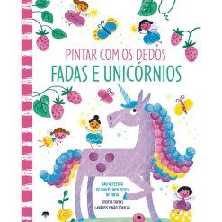 Sale Jacarandá Pintar com os Dedos - Fadas e Unicórnios