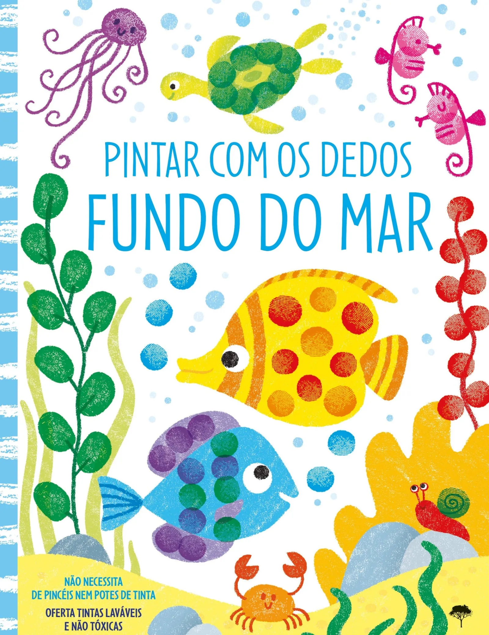 Outlet Jacarandá Editora Pintar com os Dedos - Fundo do Mar