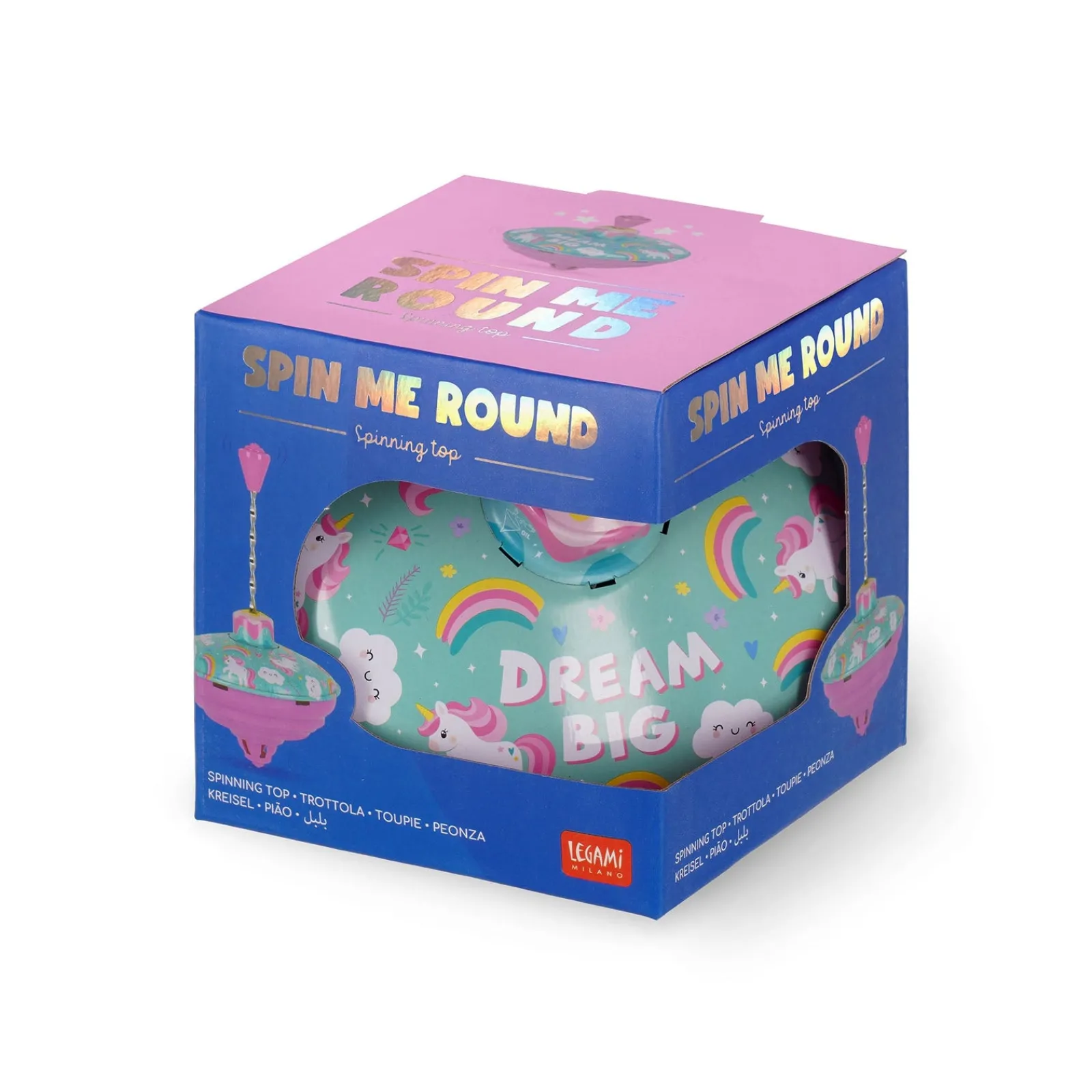 Legami Pião - Spin Me Round Unicorn