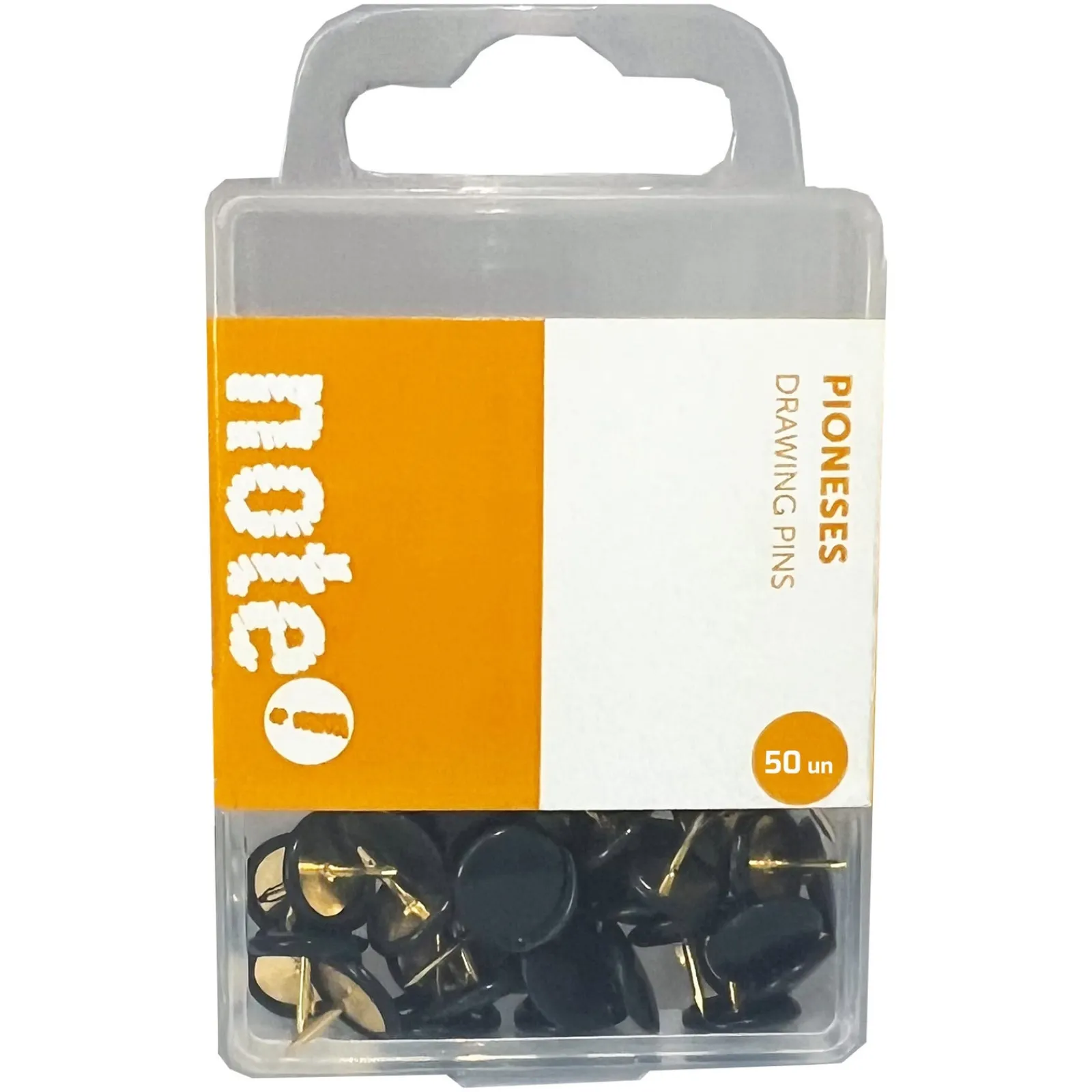 Best Note! Pioneses Preto 50 unidades