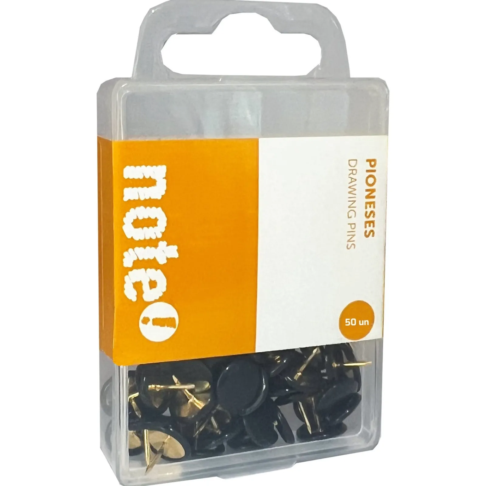 Best Note! Pioneses Preto 50 unidades