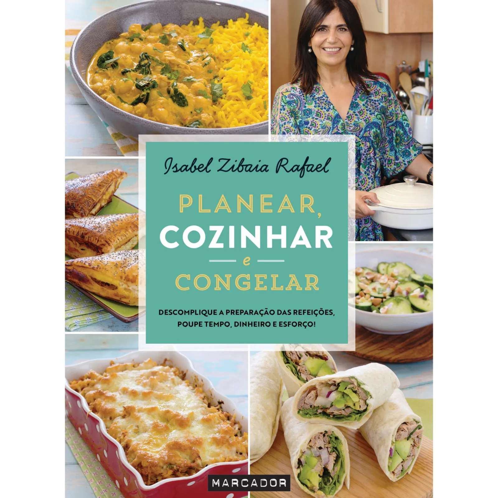 Marcador Planear, Cozinhar e Congelar de Isabel Zibaia Rafael