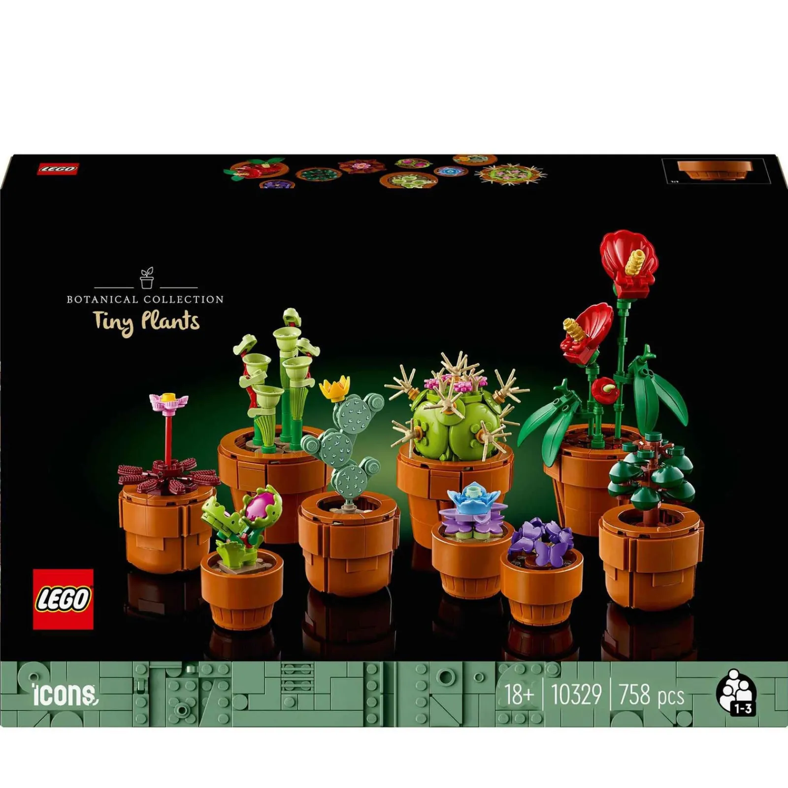 Discount Lego-Icons Plantas em Miniatura - 10329