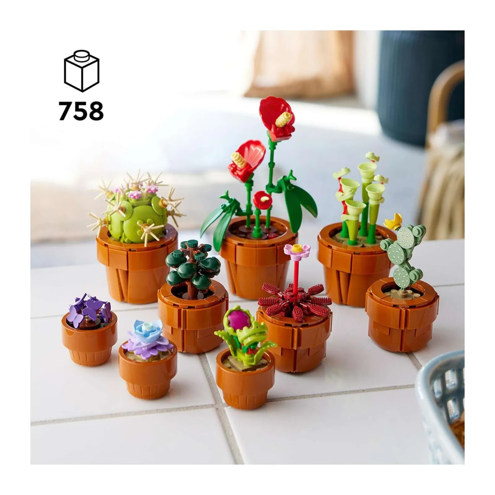 Discount Lego-Icons Plantas em Miniatura - 10329