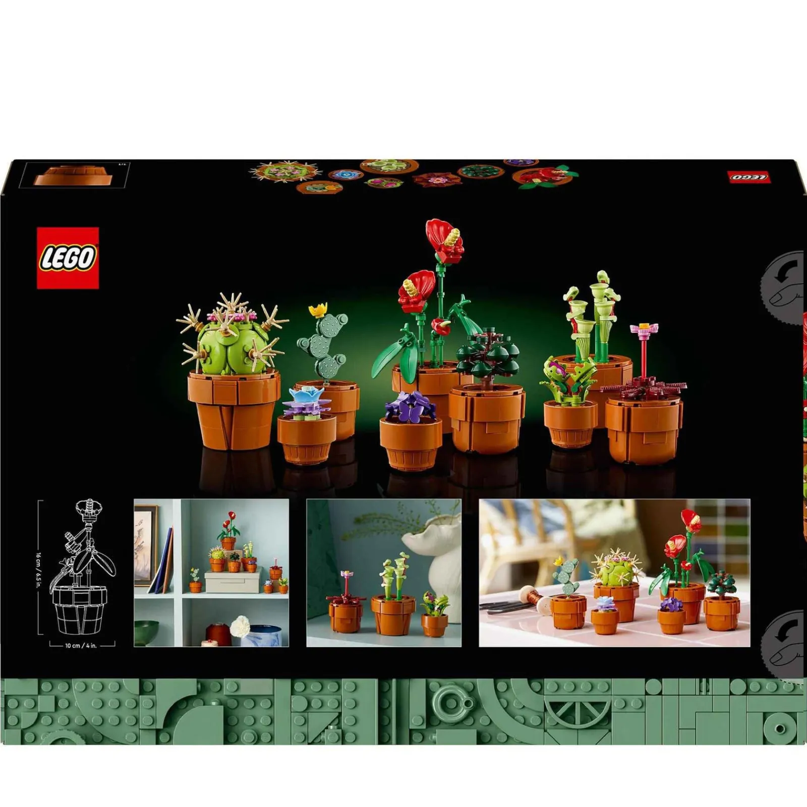 Discount Lego-Icons Plantas em Miniatura - 10329