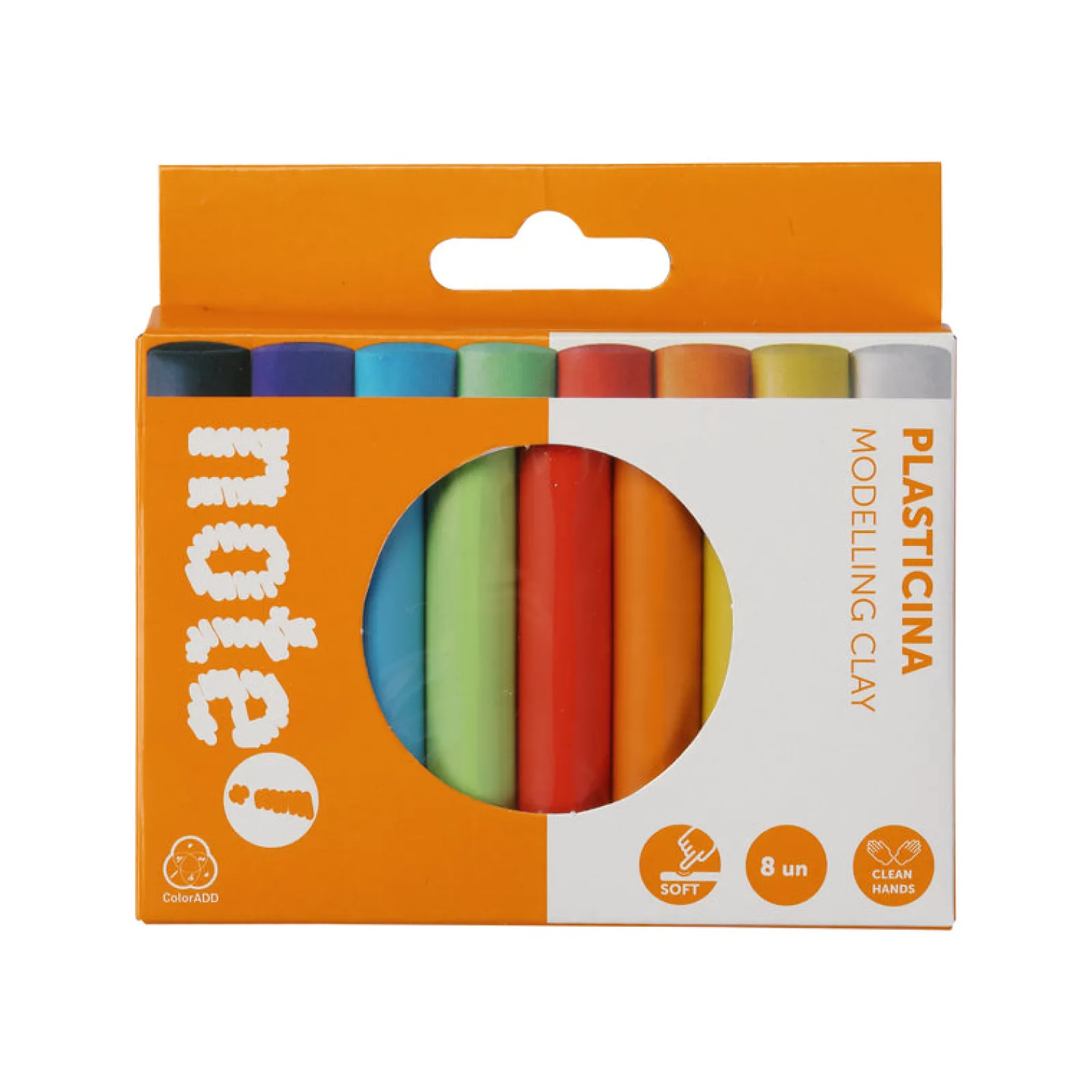 Note! Plasticina com 8 Barras