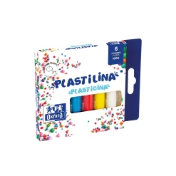 Discount Oxford Plasticina 100g 6 Cores