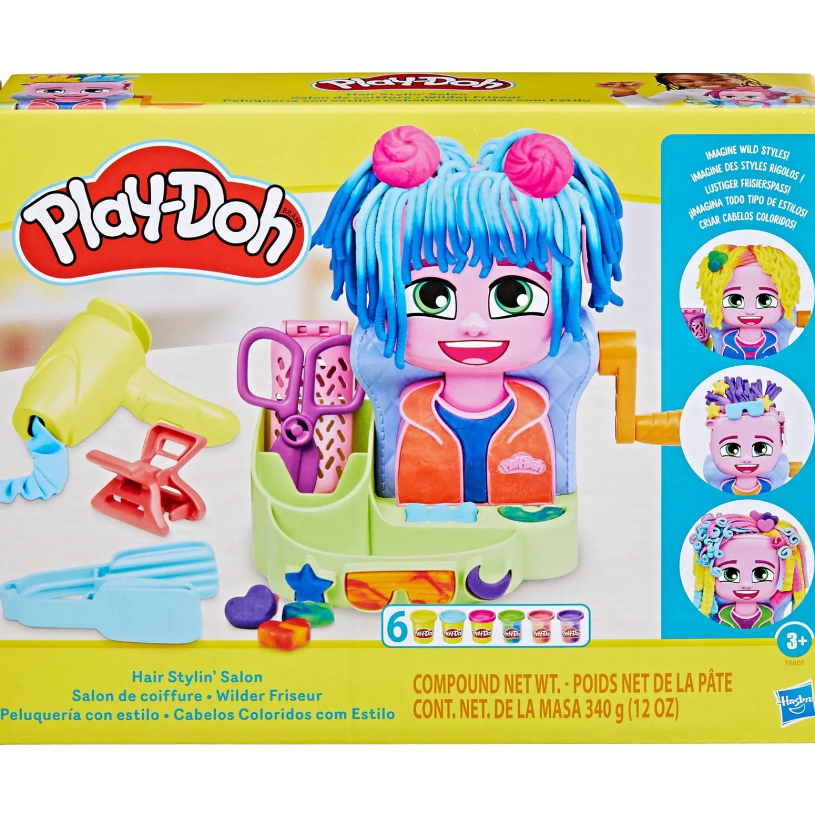 Play-Doh Cabelos Coloridos Com Estilo